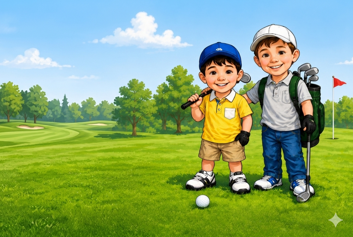 Golf Ball Hunters Kids